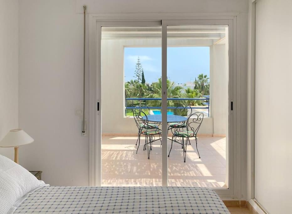 Atico Con Vistas Al Mar En Primera Linea De Playa Vera Exterior foto